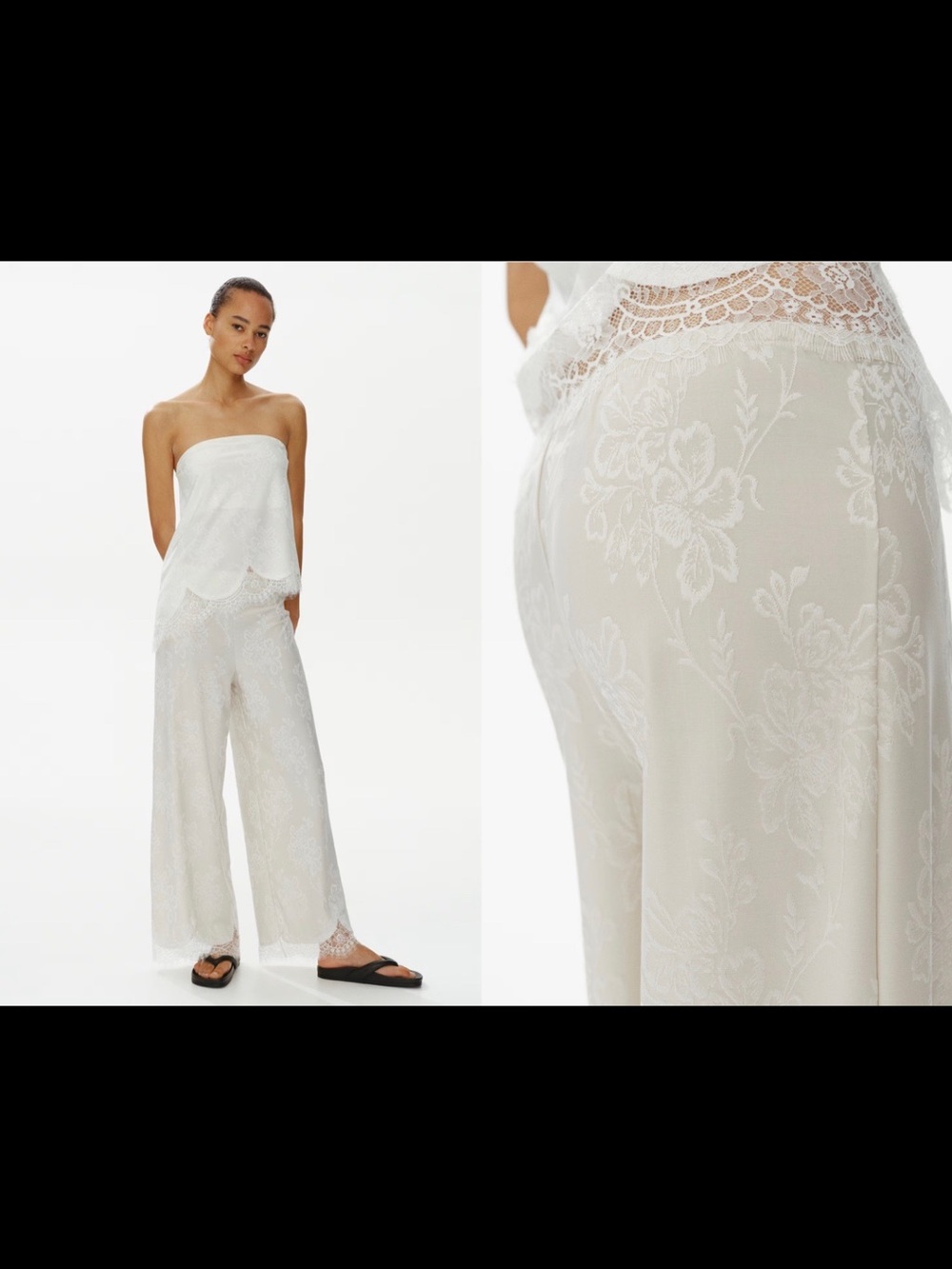White Satin Set